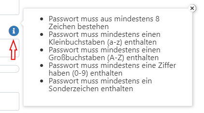 Info einblenden